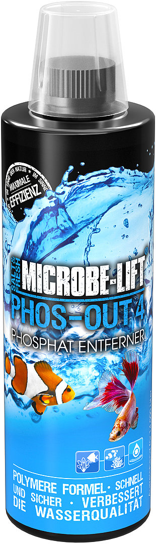 Microbe-Lift Phos-Out 4 flüssiger Phosphatentferner 473 ml