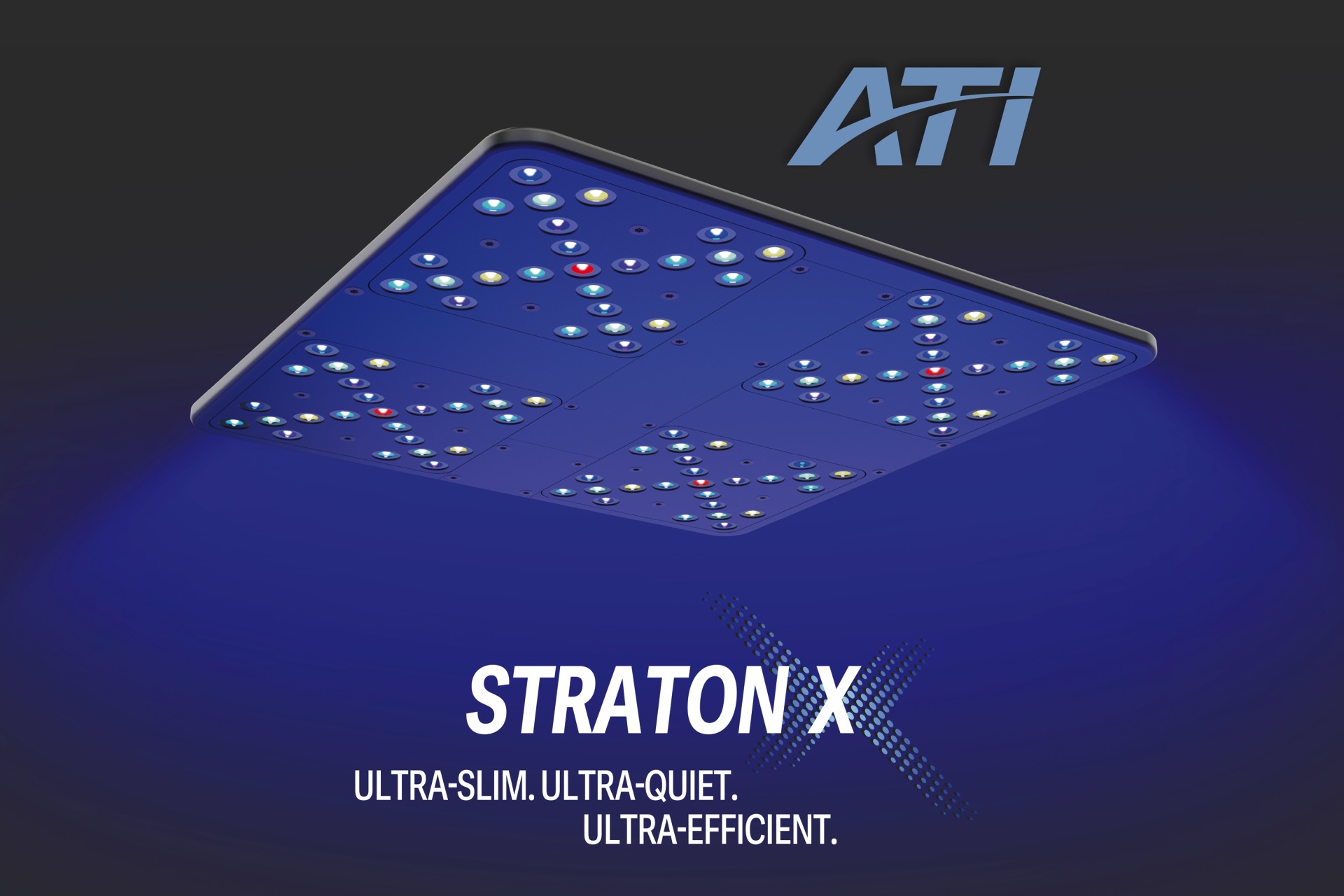 AKTION: ATI Straton X LED anthrazit (inkl. Hanging Kit)