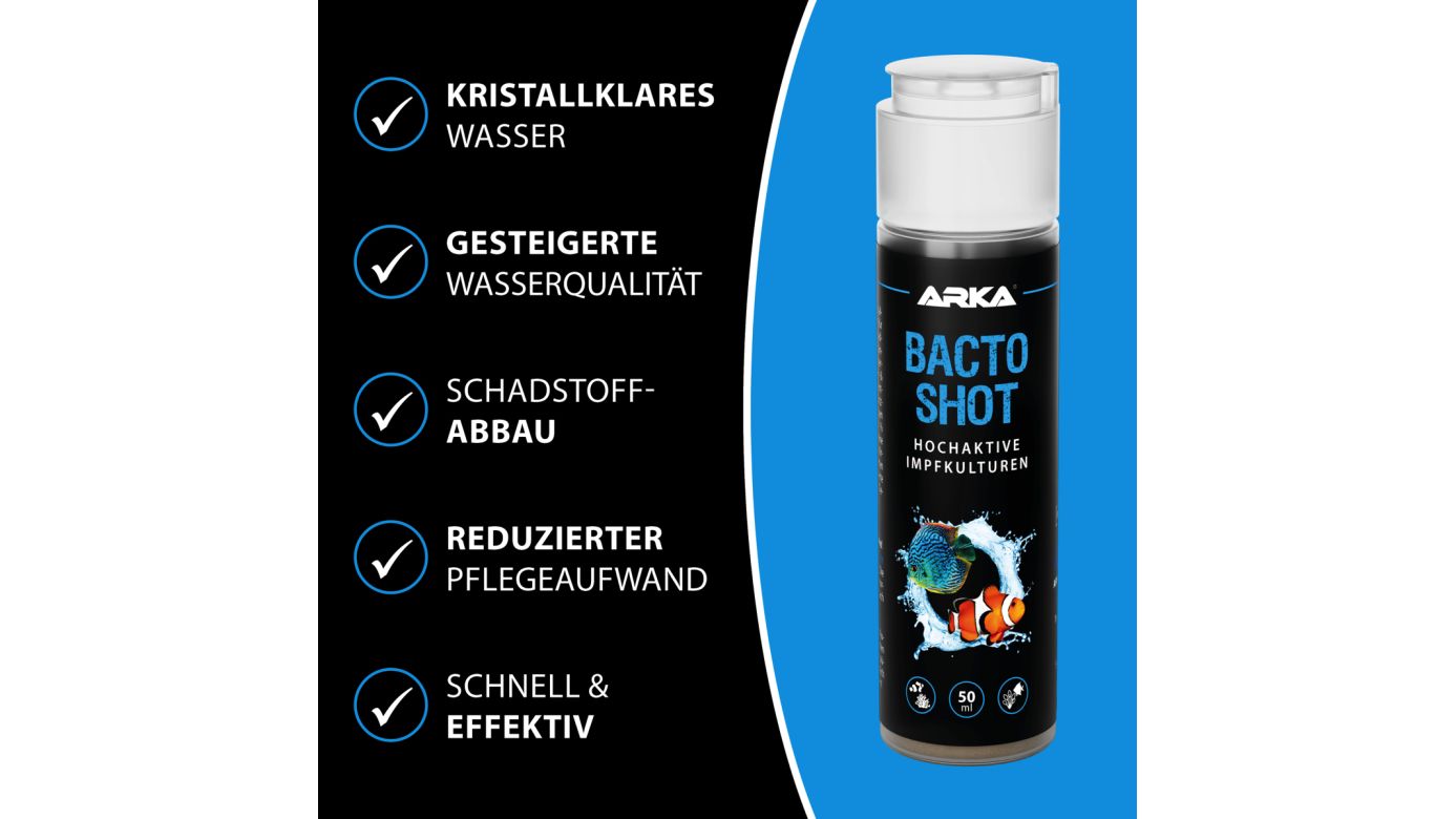 ARKA Bacto-Shot Hochaktive Impfkulturen 50 ml
