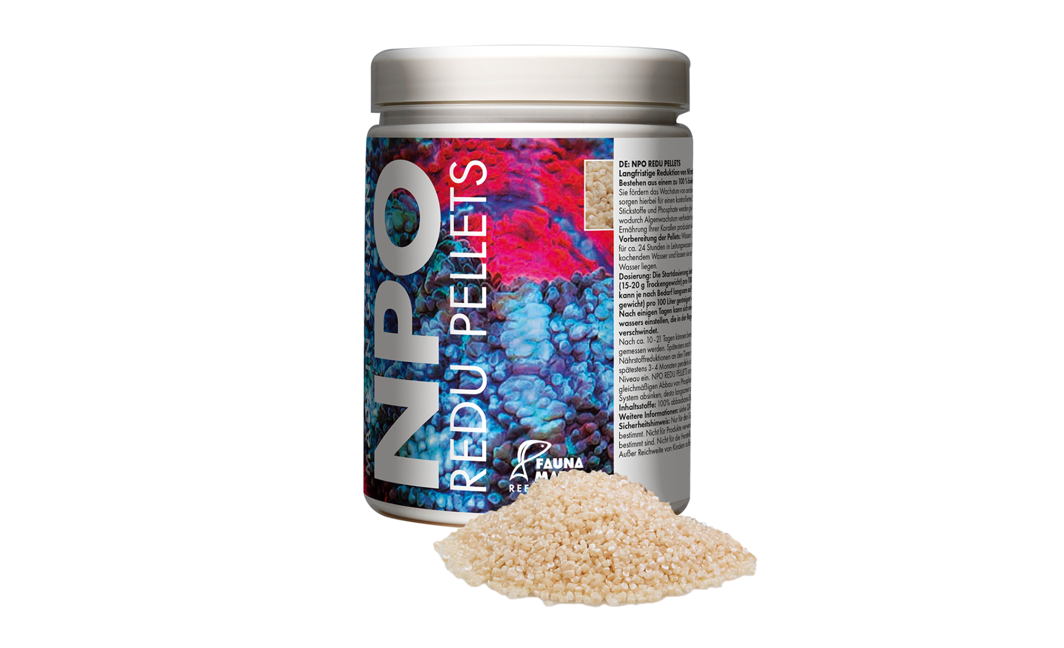 Fauna Marin NPO Redu Pellets Reduktion von Nitrat und Phosphat 700 g