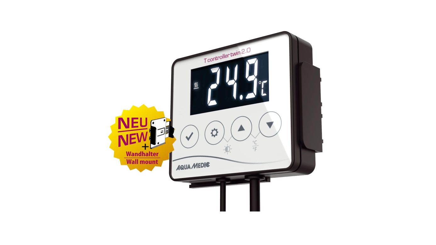 Aqua Medic T controller twin 2.0 Steuerung von Heizgeräten und Kühlanlagen (max. 1200 W)