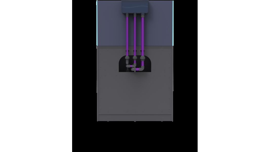 Nyos Opus G2 300 Slim-Line grey (90x55x53cm) 262 Liter