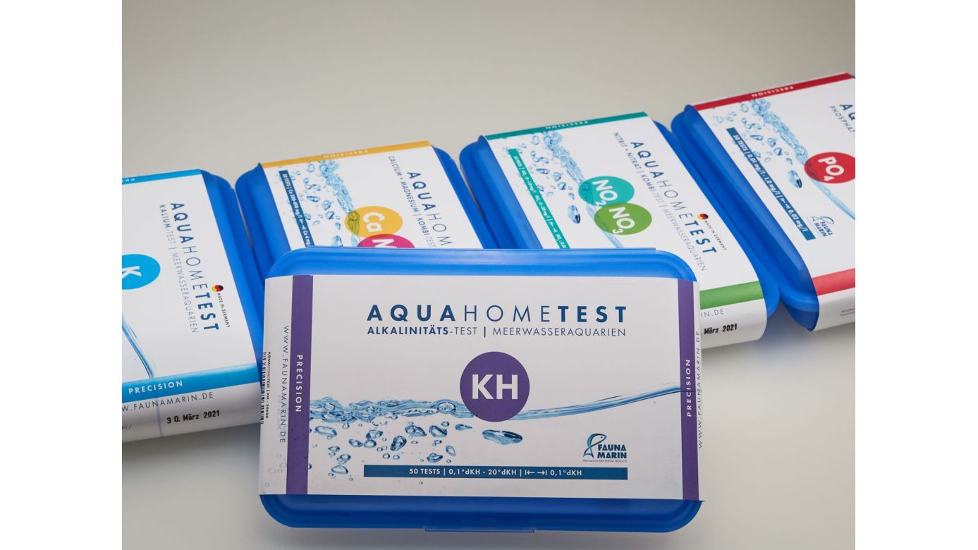 Fauna Marin AquaHomeTest KH: Alkalinität-Test für Meerwasseraquarien