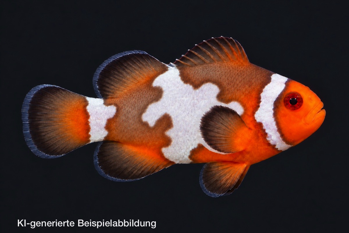 Amphiprion ocellaris - Falscher Clownfisch "Zombie Snowflake" NZ