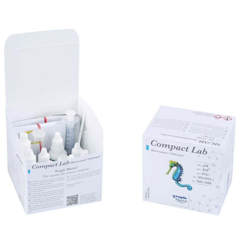 Tropic Marin Compact Lab (Test Set pH, KH, PO4, NO2/NO3, NH4/NH3)