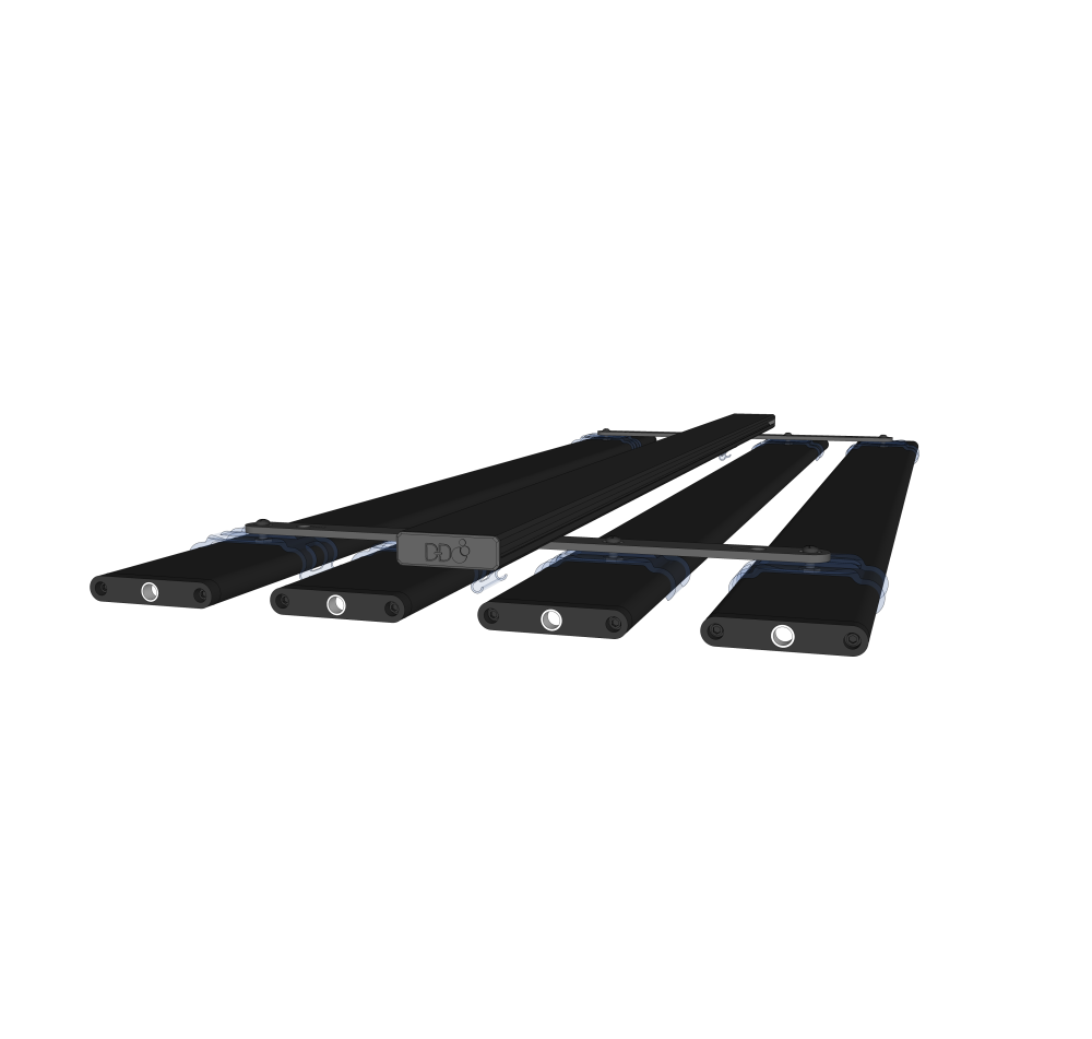 *NEU* D-D OTM Arm-Set Flat für AI Blade/Hydra (330 mm/4 Blades)