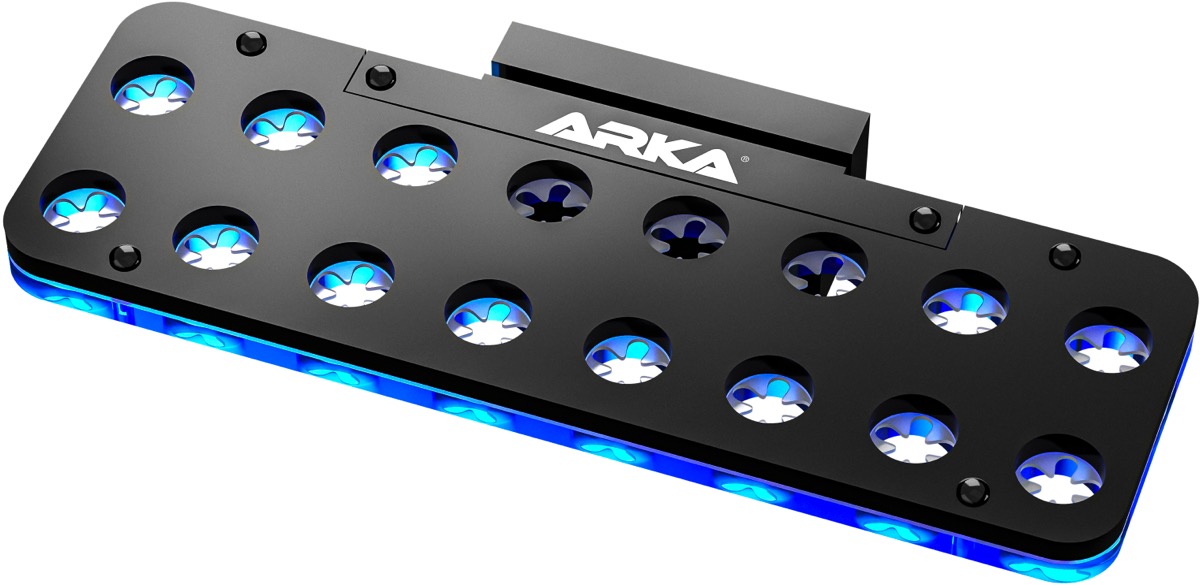 ARKA myReef Frag Rack Deck mit Magnet (16 Löcher, max. 12mm Glasstärke)