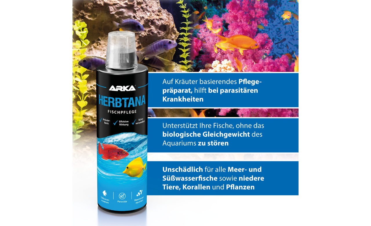ARKA Herbtana Fischpflege 118 ml