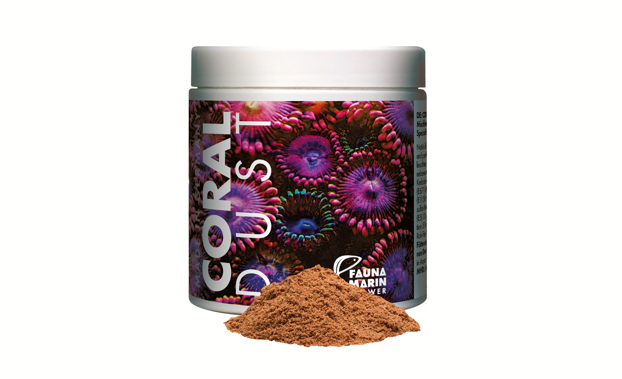 Fauna Marin Coral Dust Spezialfutter für Ricordea, Zoanthus & Geniopora 130 g