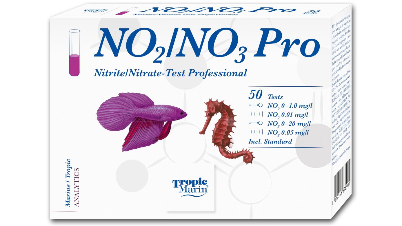Tropic Marin Nitrat/Nitrit-Test NO2/NO3 Professional (50 Tests)
