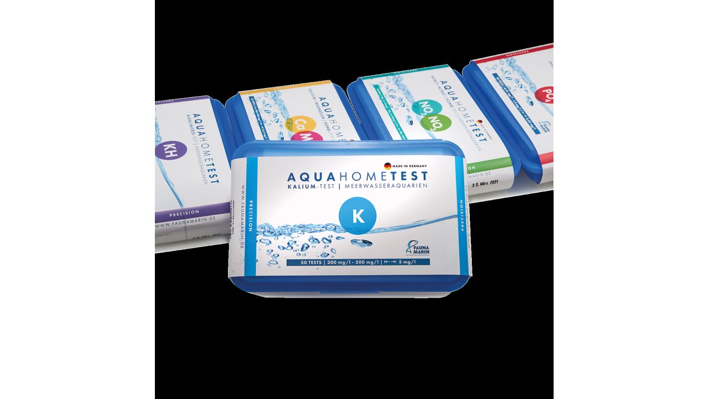 Fauna Marin AquaHomeTest K: Kalium-Test für Meerwasseraquarien