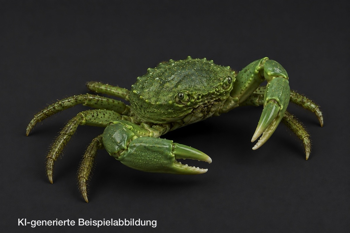 Mithraculus sculptus - Grüne Spinnenkrabbe