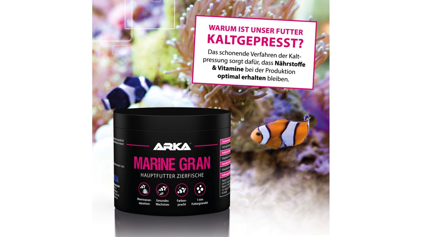 ARKA Marine Gran Granulatfutter 250 ml (120 g)