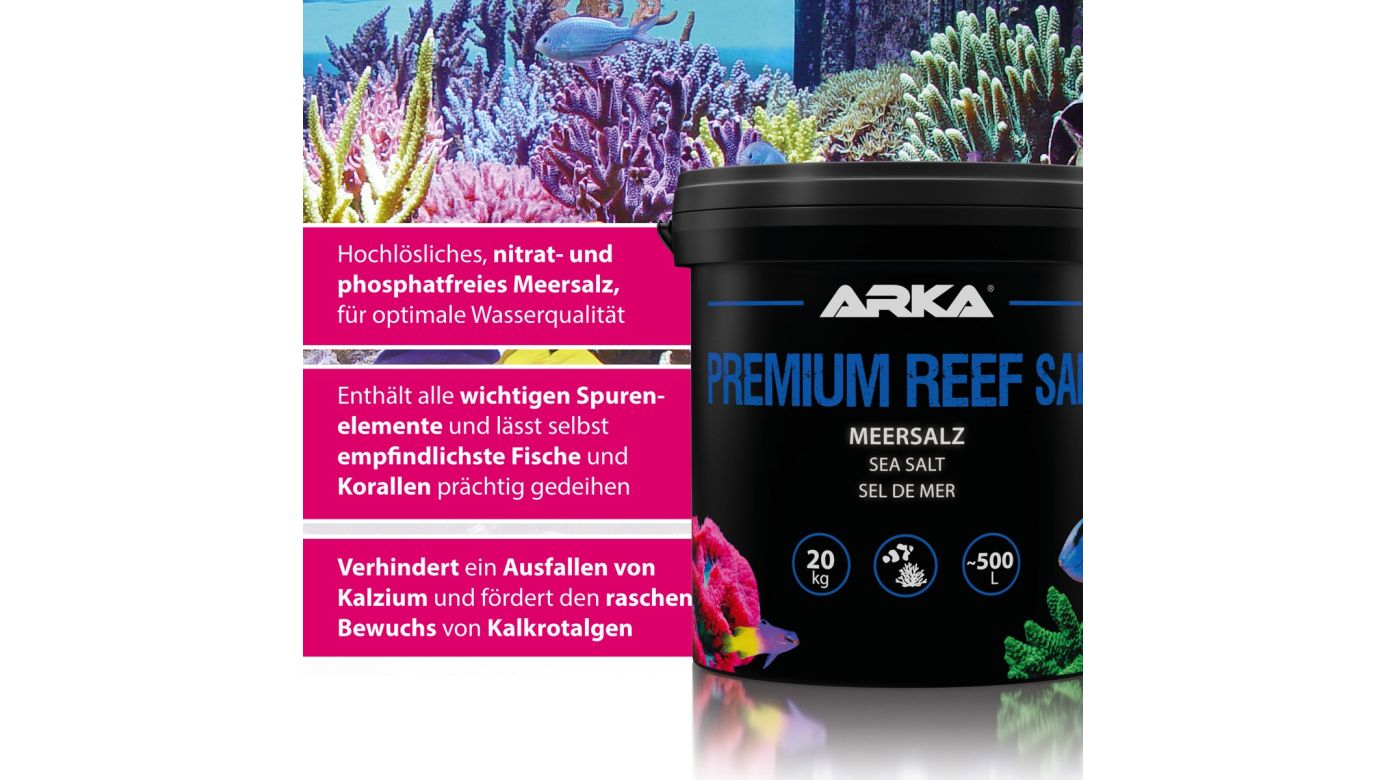 ARKA Premium Reef Salt Meersalz 20 kg