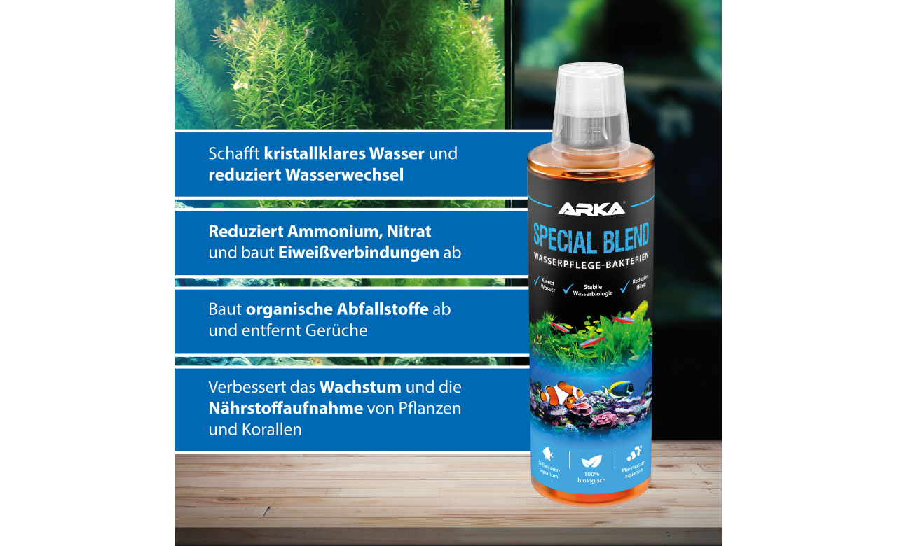 ARKA Special Blend Wasserpflege Bakterienmischung 118 ml