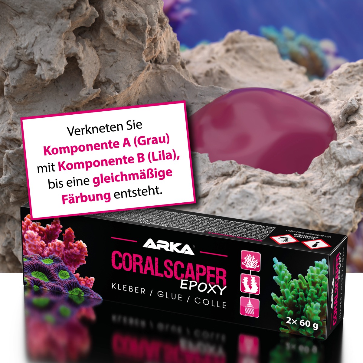 ARKA Coralscaper Epoxy 2x60g