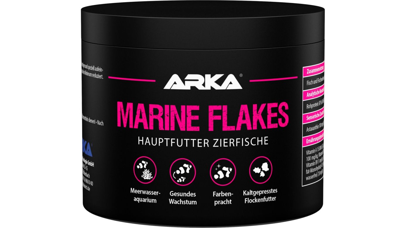 ARKA Marine Flakes Flockenfutter 500 ml (50 g)