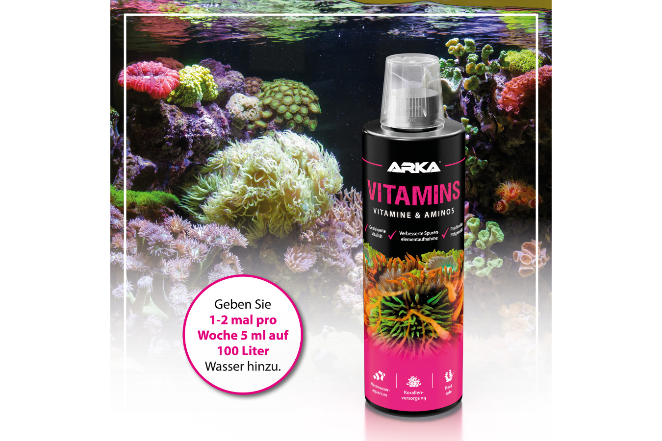 ARKA Vitaminos Vitamine & Aminosäuren 473 ml