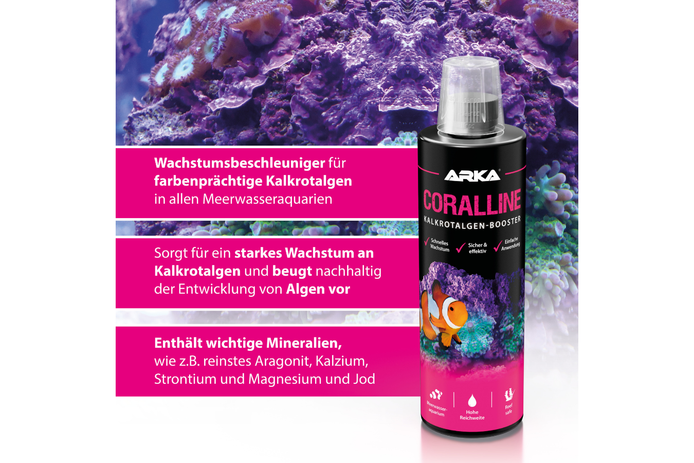 ARKA Coralline Kalkrotalgen 473 ml