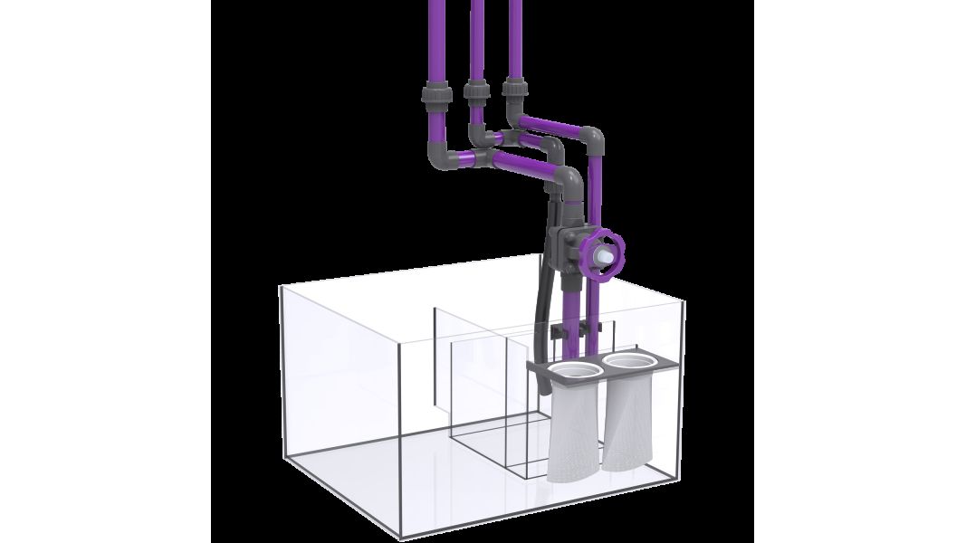 Nyos Opus G2 440 Slim-Line grey (125x55x55cm) 378 Liter