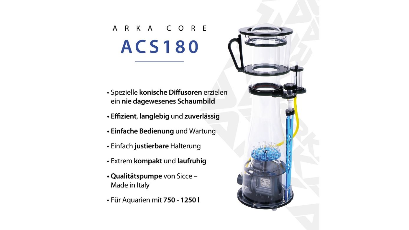 ARKA Core ACS180 Abschäumer ca. 750 - 1250 Liter