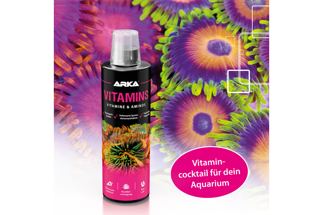 ARKA Vitaminos Vitamine & Aminosäuren 473 ml