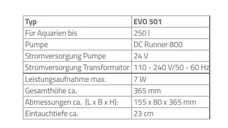 Aqua Medic Abschäumer Evo 501 bis 250 Liter