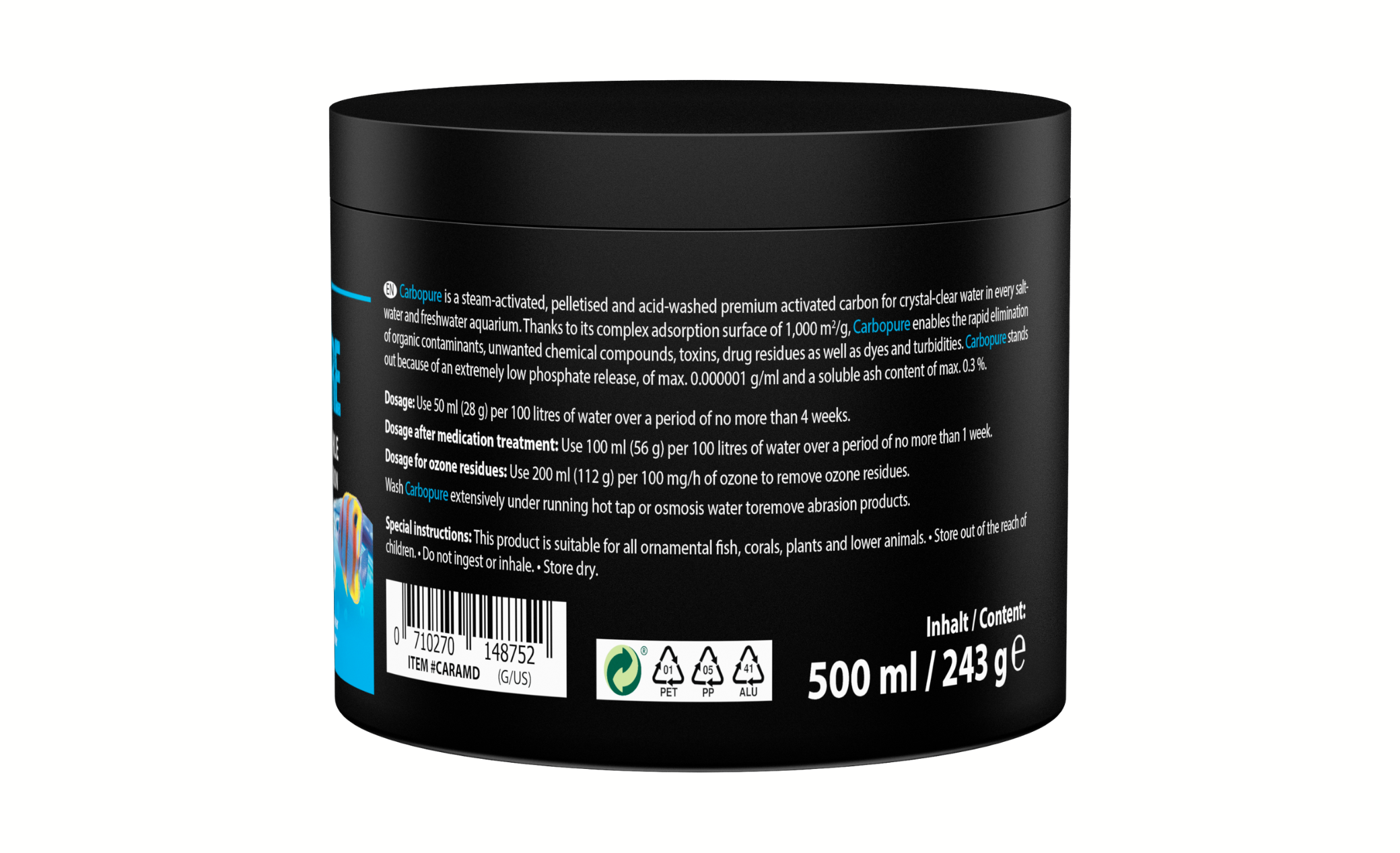 Microbe-Lift Carbopure Aktivkohle 243 g