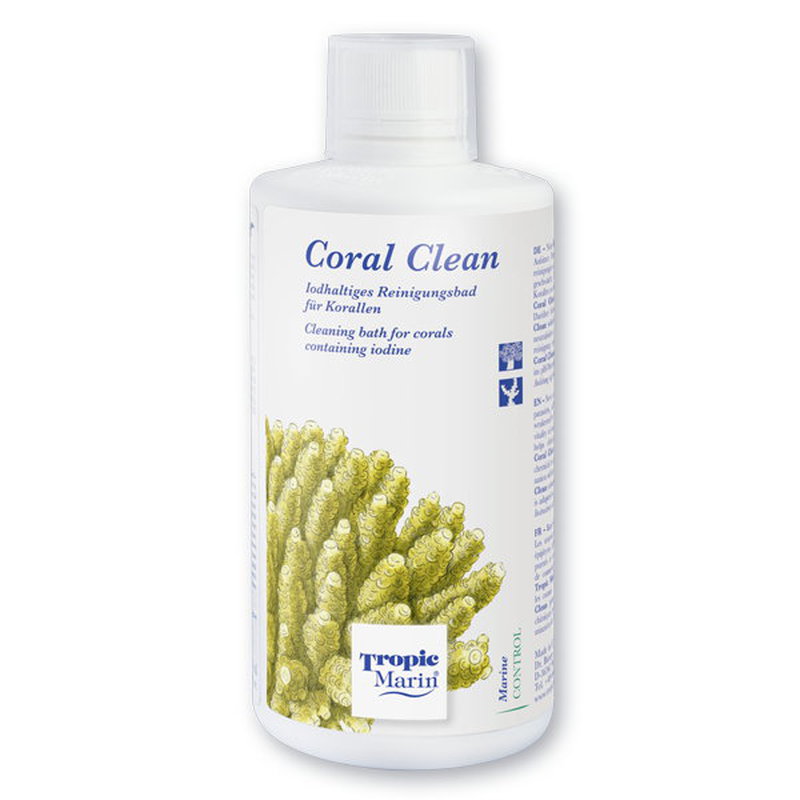 Tropic Marin Coral Clean Iodhaltiges Reinigungsbad für Korallen 250 ml