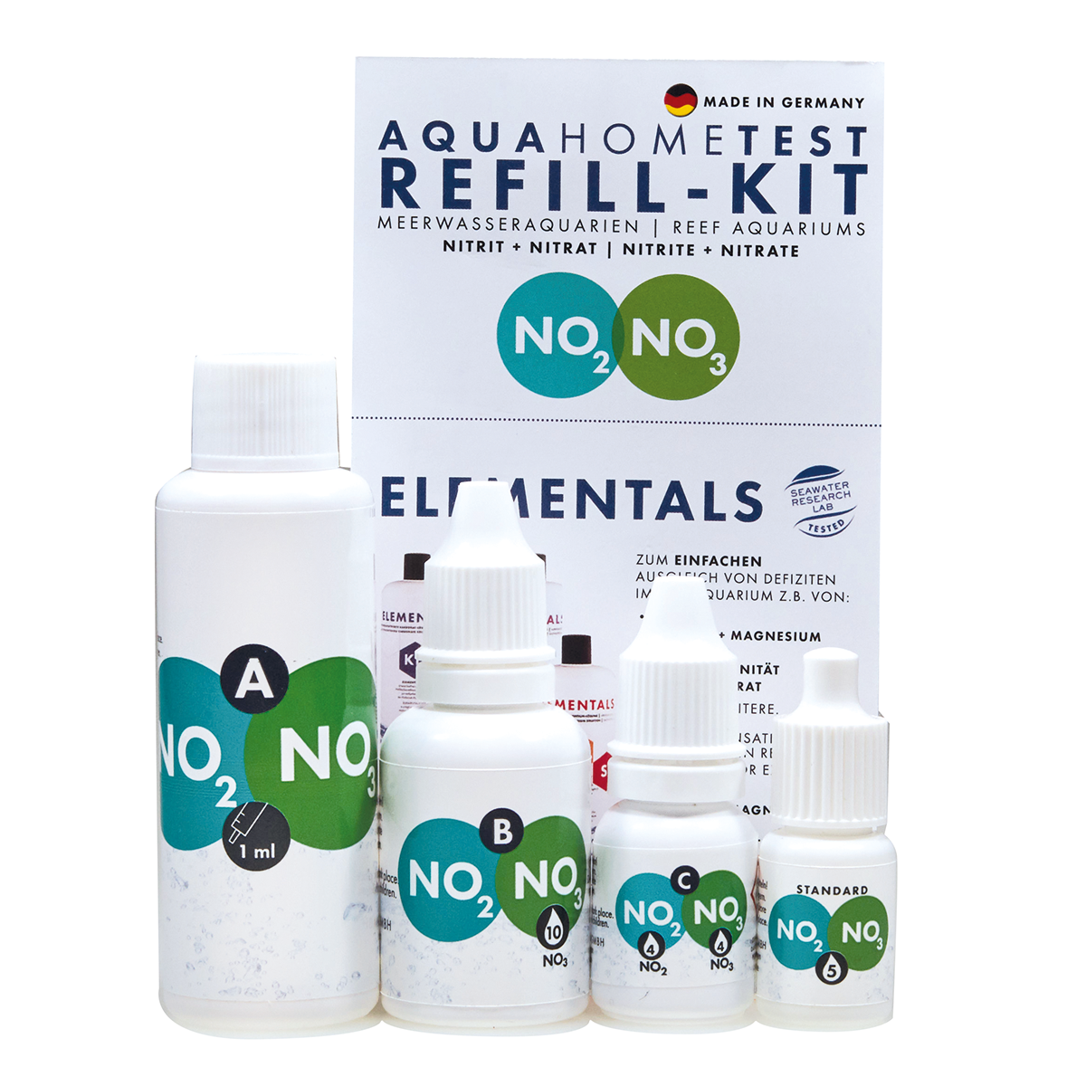 Fauna Marin AquaHometest Refill Packs NO2/NO3