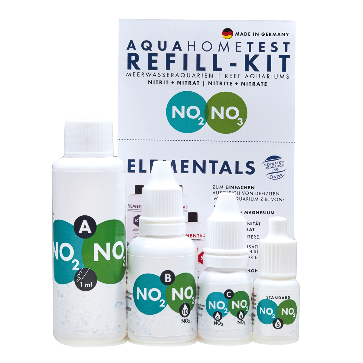 Fauna Marin AquaHometest Refill-Kit NO2+NO3 Nachfüll-Set