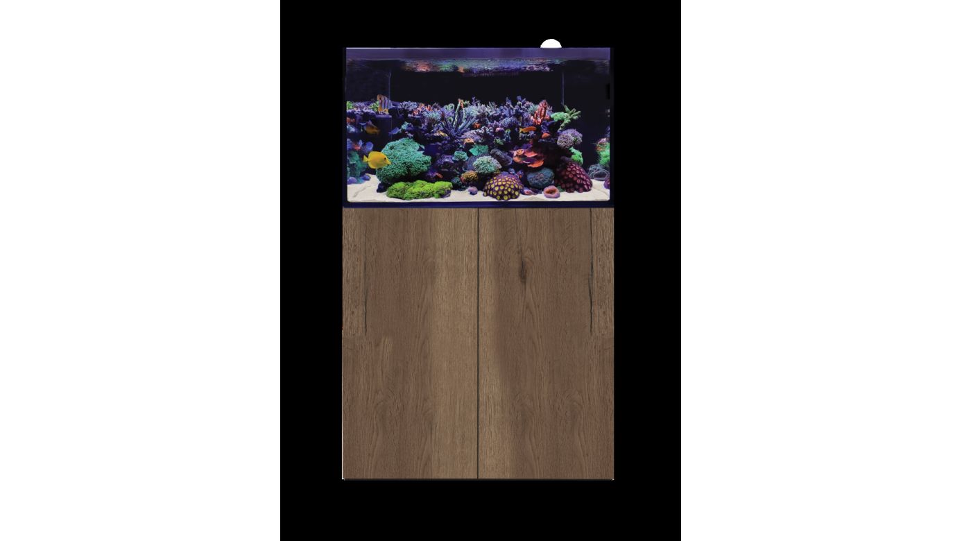 D-D AQUA-Pro Reef 900 Tobacco Oak 90x50x56cm Aquariumsystem mit Holzschrank