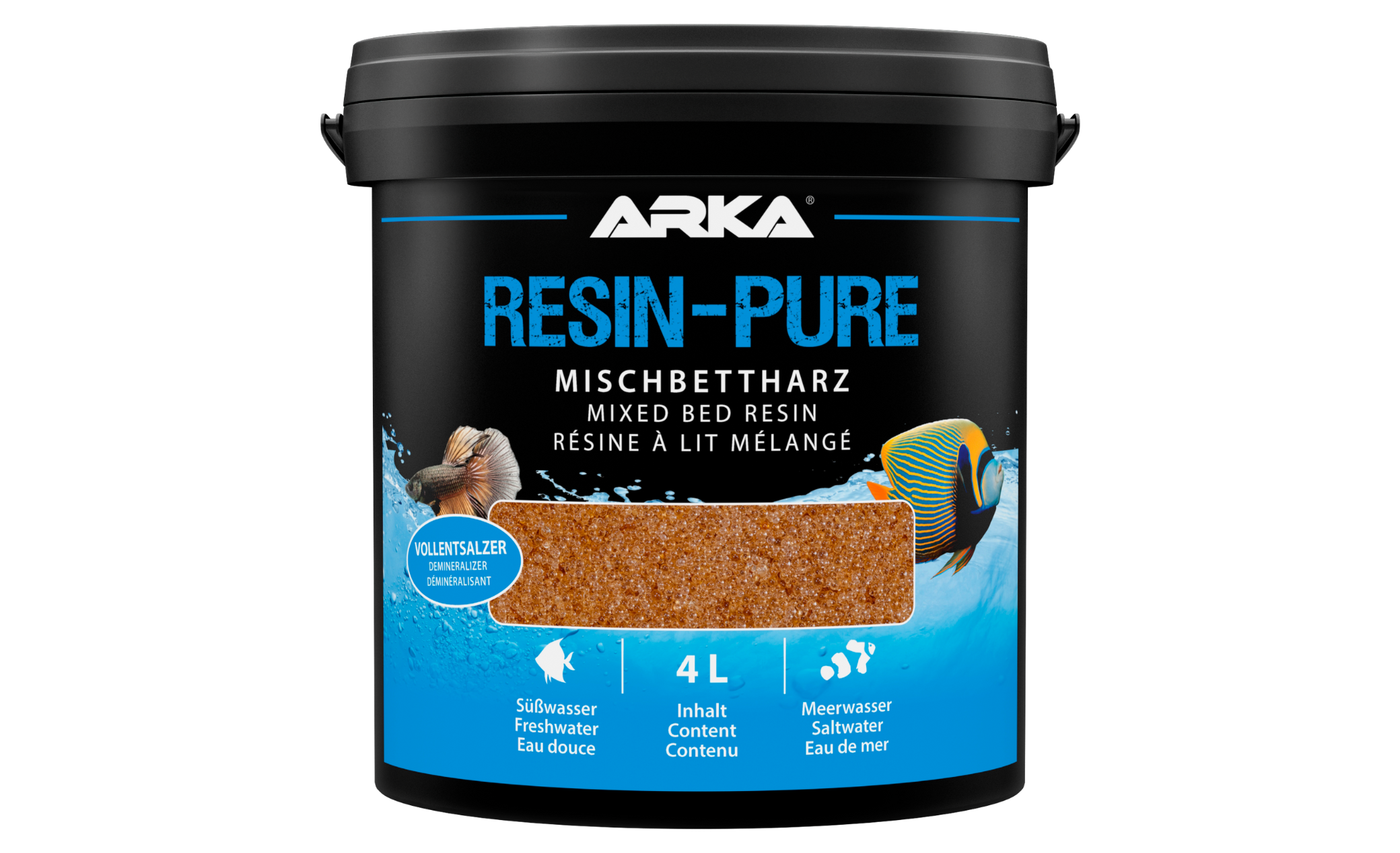 ARKA Resin Pure Mischbettharz 4 Liter Eimer