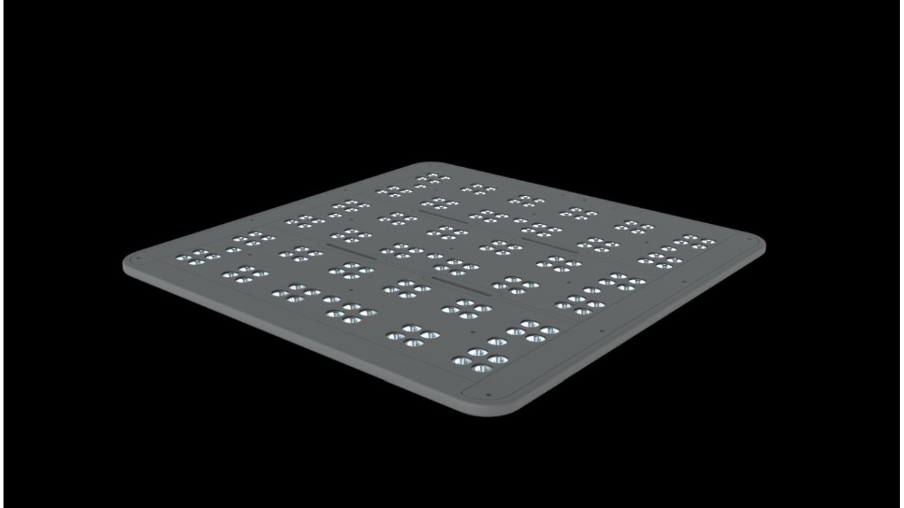 ATI Straton Pro G2 153 LED anthrazit (max. Ausleuchtung 80x80cm)