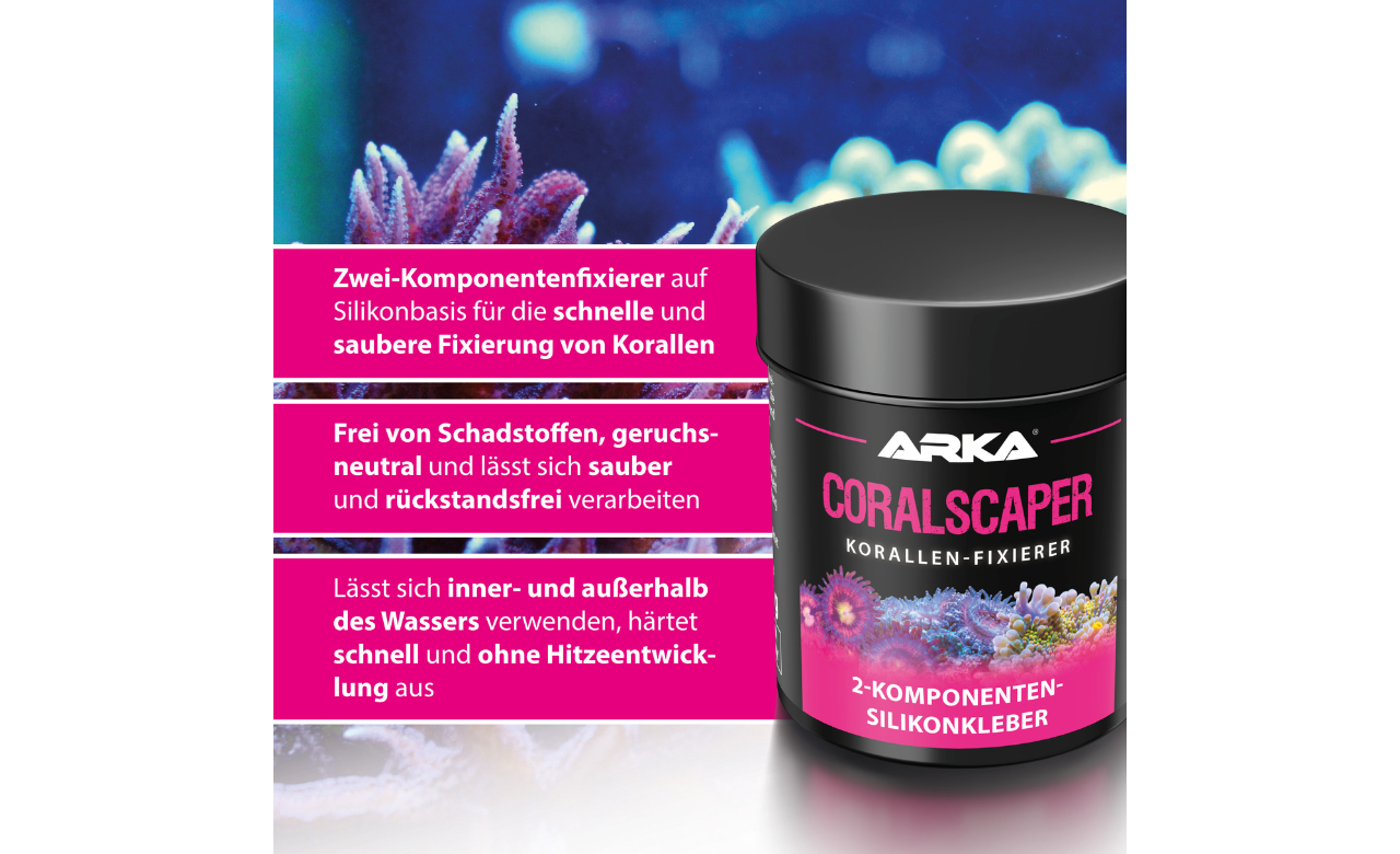 ARKA Coralscaper 2K-Silikon-Korallenfixierer 120 g