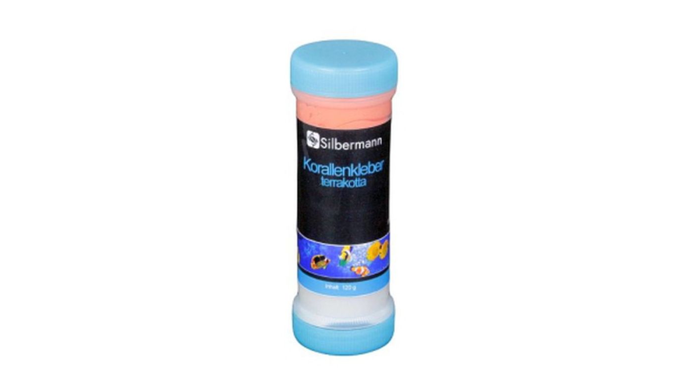 Silbermann Korallenkleber terrakotta 300 g