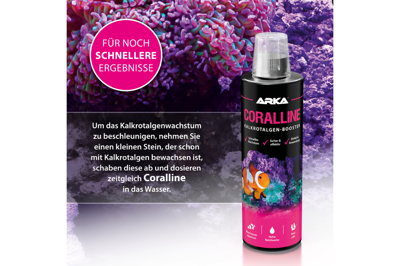 ARKA Coralline Kalkrotalgen 473 ml