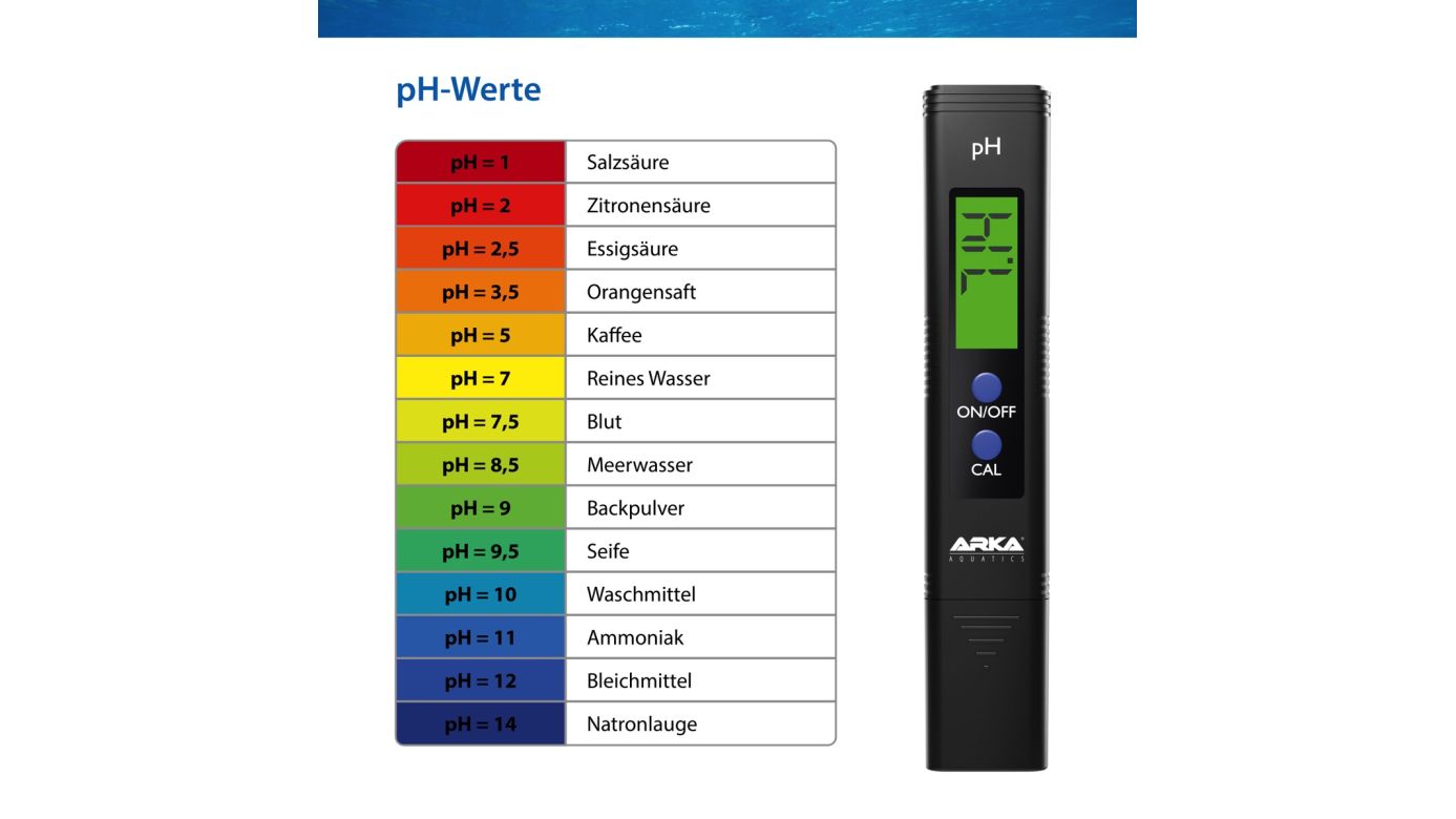 ARKA myAqua pH-Meter / pH-Messgerät