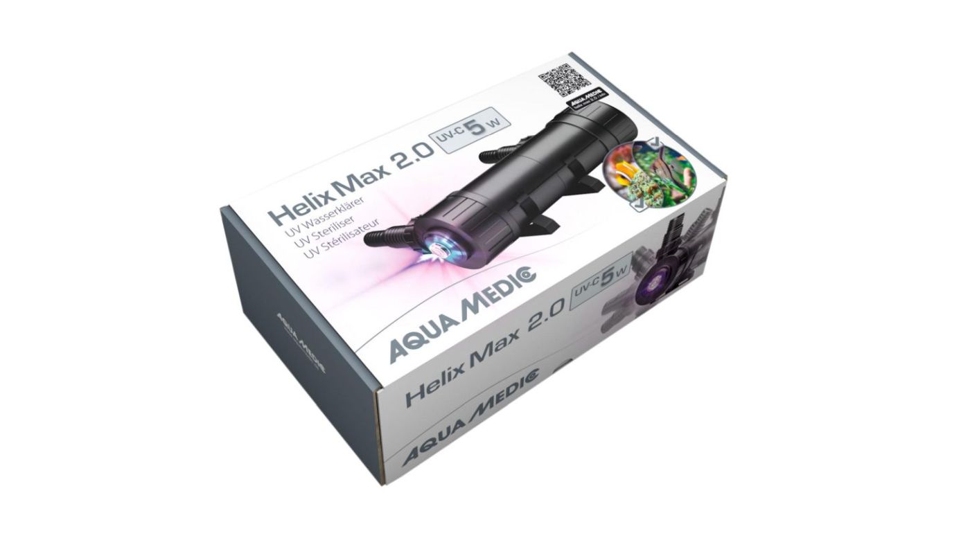 Aqua Medic Helix Max 2.0 UV-C Wasserklärer 5W