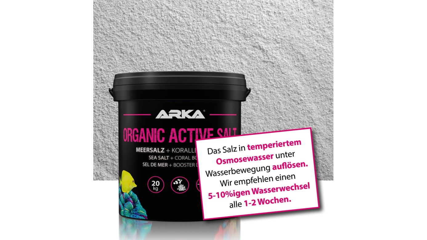 ARKA Organic Active Salt Meersalz 20 kg