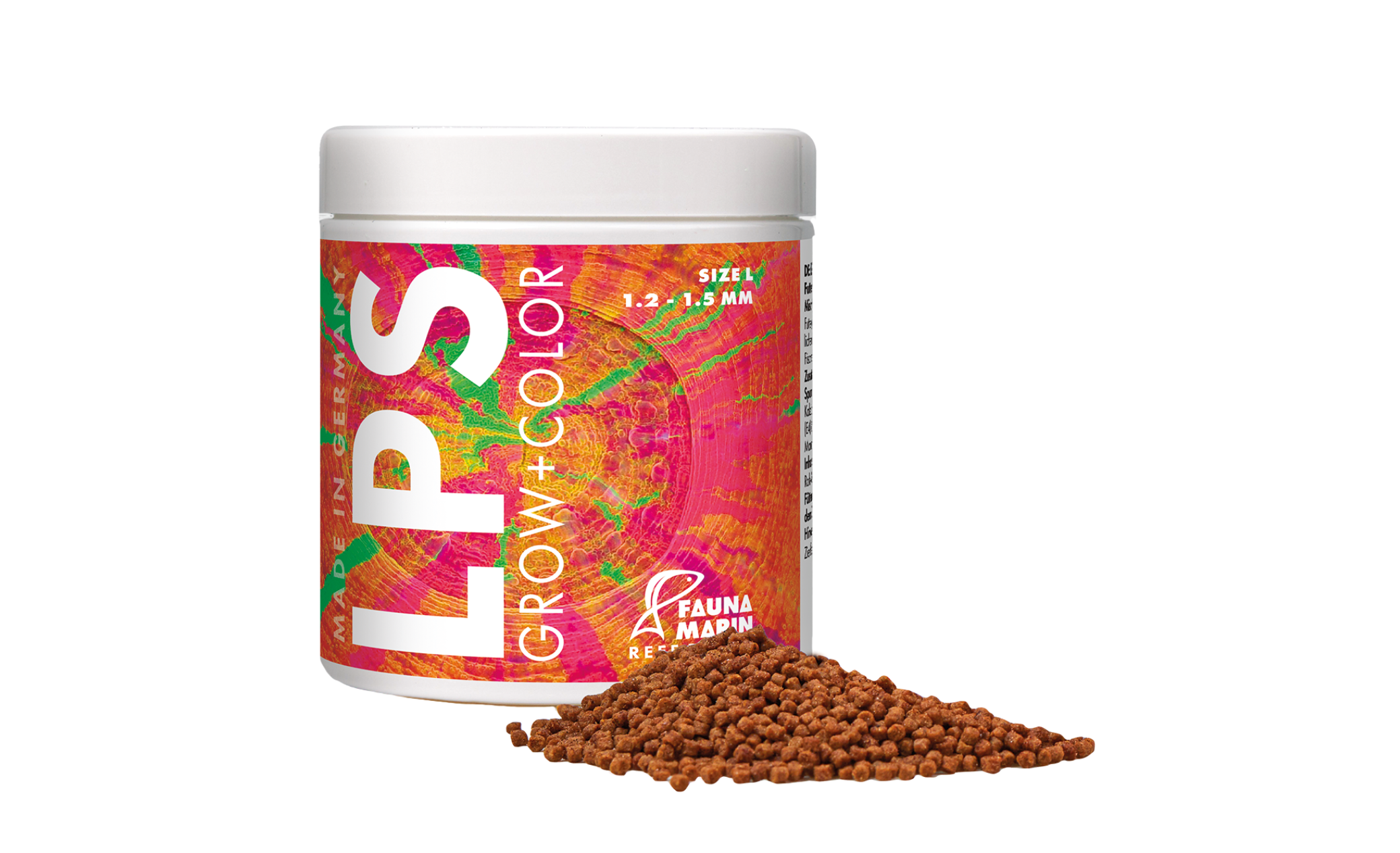 Fauna Marin LPS Grow + Color L Futtergranulat für LPS-Korallen 145 g