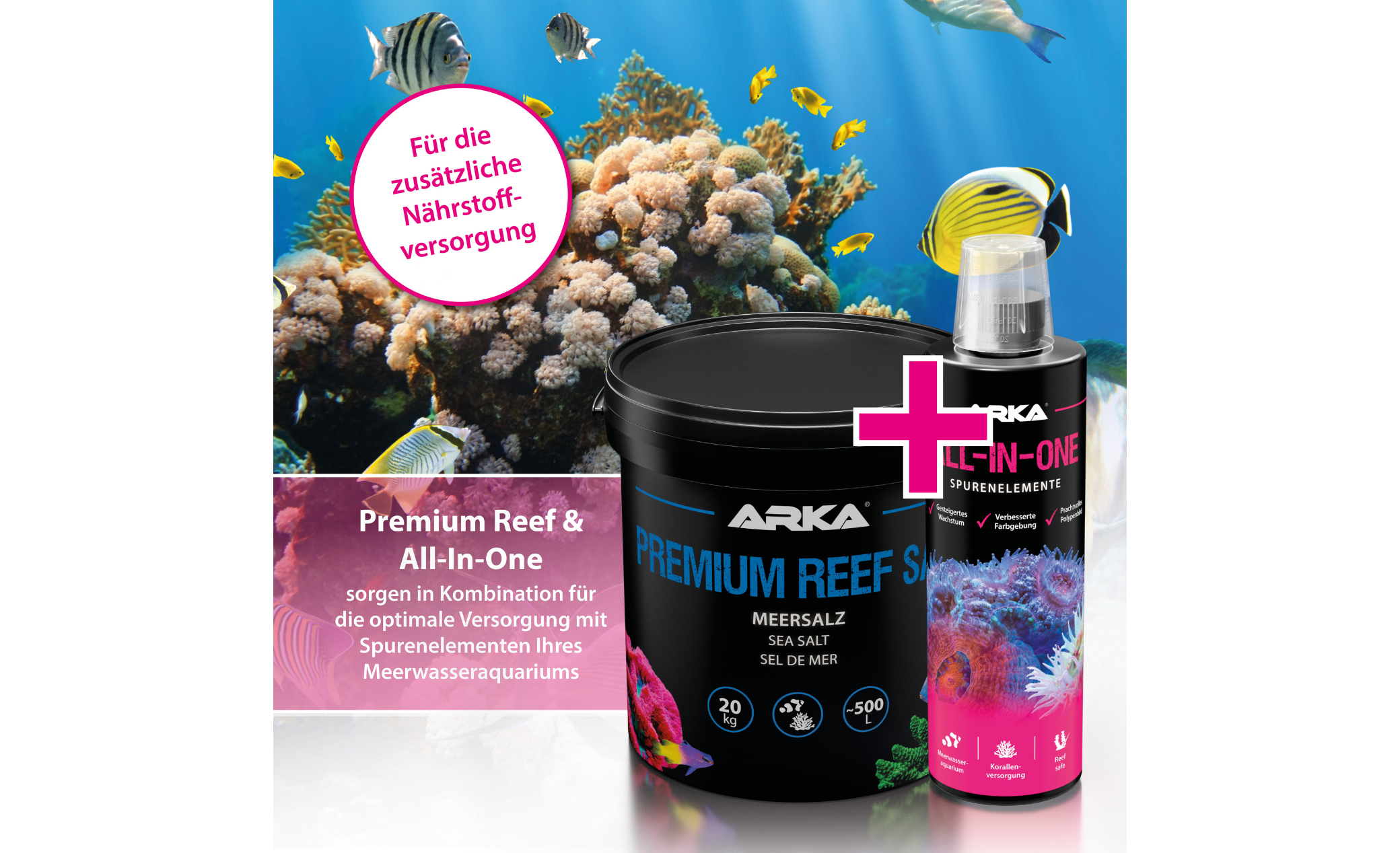 ARKA Premium Reef Salt Meersalz 10 kg