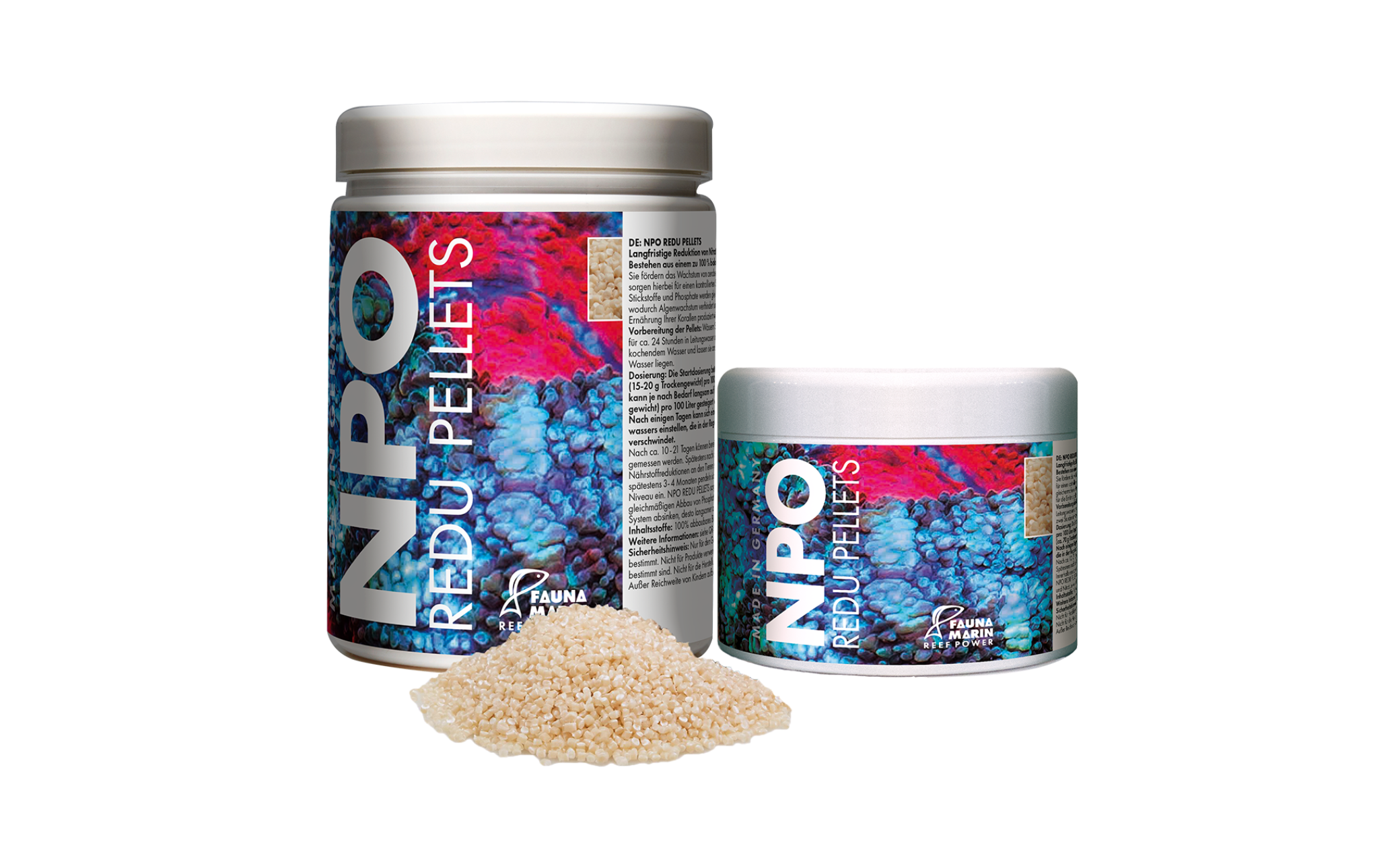 Fauna Marin NPO Redu Pellets Reduktion von Nitrat und Phosphat 350 g