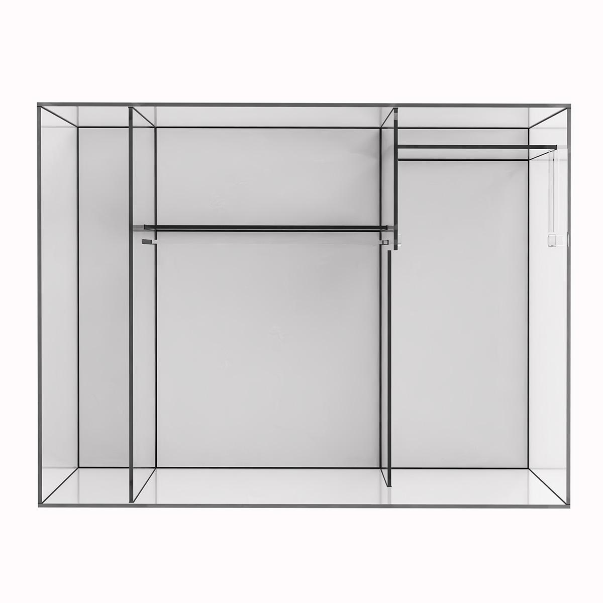 *NEU* D-D Aqua-Pro Reef Peninsula 1500 Metal Frame Anthracite Matt 150x75x56cm Aquariumsystem