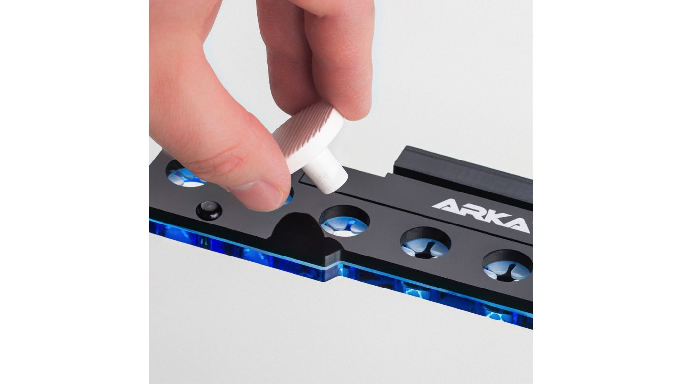 ARKA myReef Frag Rack Deck mit Magnet (8 Löcher, max. 12mm Glasstärke)