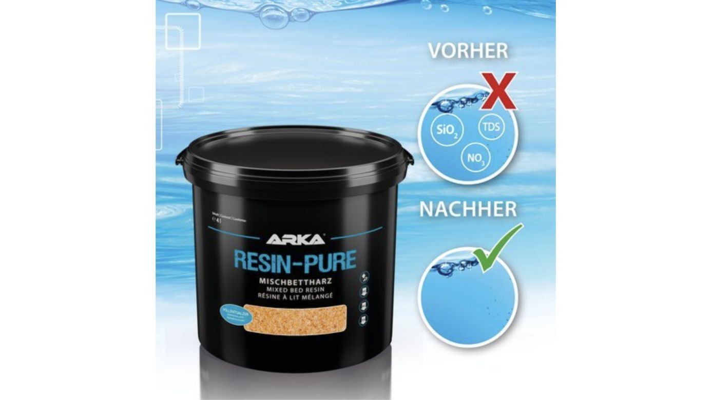 ARKA Resin Pure Mischbettharz 4 Liter Eimer