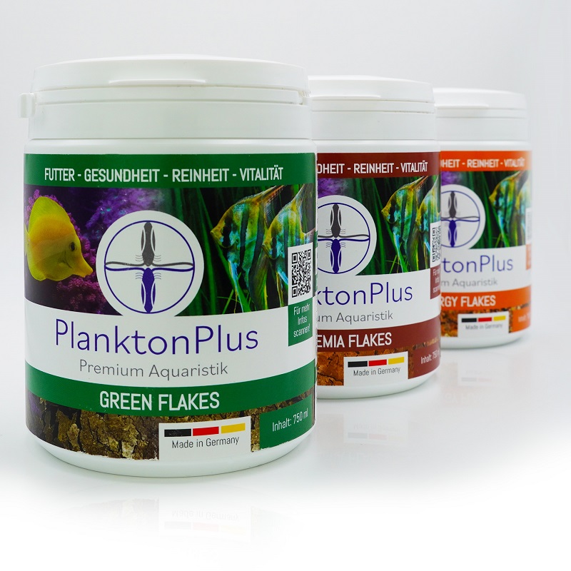 PlanktonPlus Flakes Flockenfutter 3x 750ml Sparpaket