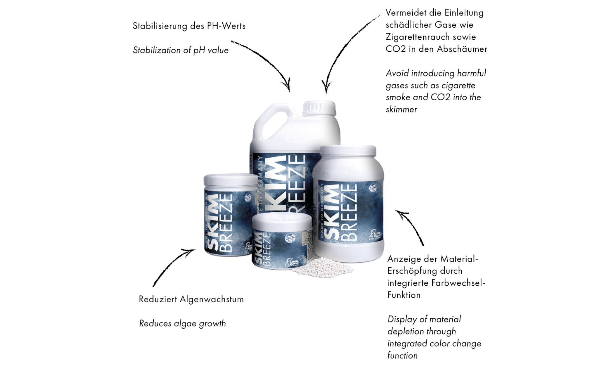 Fauna Marin Skim Breeze Adsorbergranulat 4,4 kg