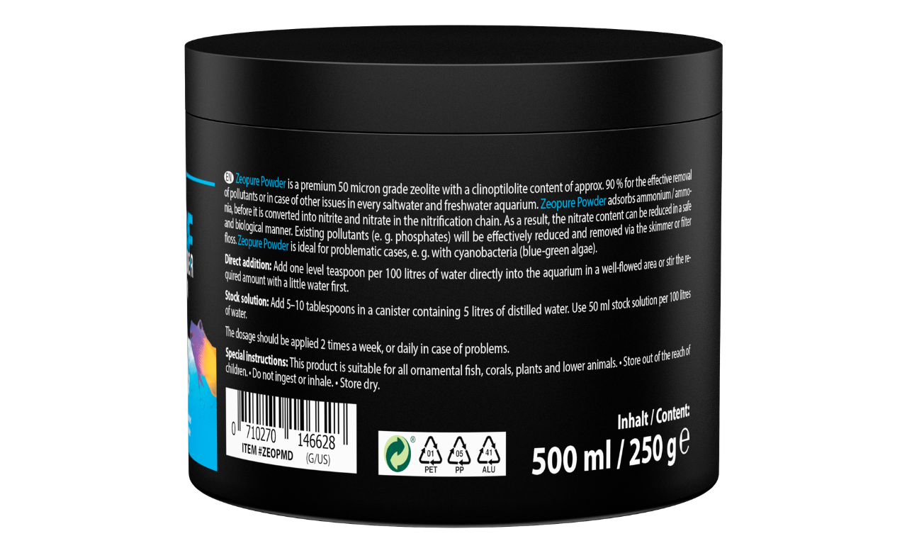 ARKA Zeopure Powder Zeolith Pulver 250 g