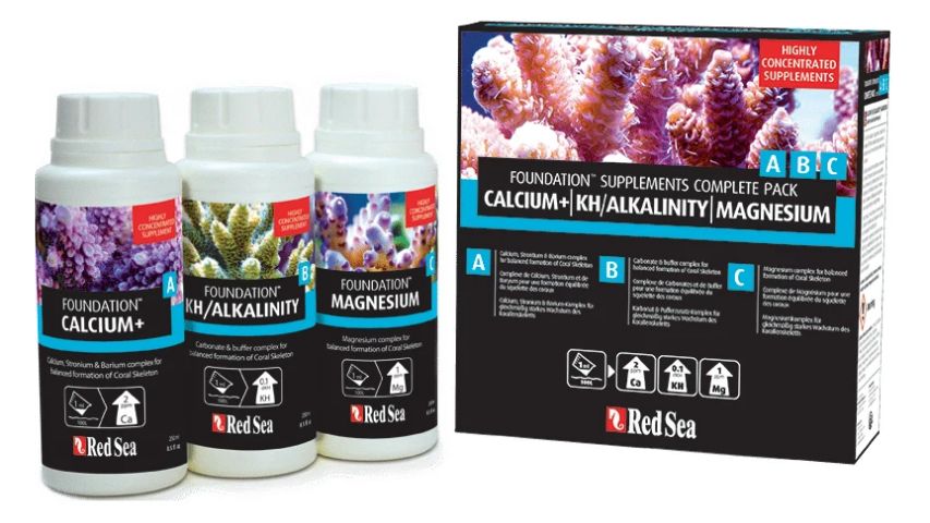 Red Sea Reef Foundation Starter Kit A,B&C (3x250ml) (R22006)